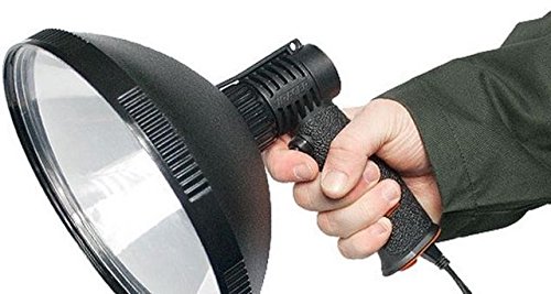 Tracer Lighting - 210 Fixed Power Sport Light - TR2105 - Spot Light - Beam or Flood - 100W bulb - Tactical Lights - 800 Meter Beam - Flashlights