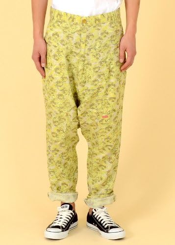 Amazon Co Jp メルシーボークー Mercibeaucoup S メンズハナスタンプ パンツ Yellow 06 03 ファッション