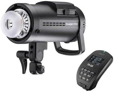 ORLIT RoveLight RT 610 HSS TTL Battery-Powered Monolight with TR-Q6 Studio Flash Trigger for Fuji (Bowens Mount)