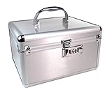 GMS Medication and Security Lock Box to Securely Store Prescriptions, Pills, Vials and Medications - New and Improved All Metal Locks - Key or Combination Locking Option (Combination Lock)