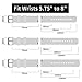 KDM Rubber Watch Band Pack of 2-18mm 20mm 22mm Silicone Quick Release Watch Strap Stainless Steel Buckle