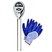 Soil Tester,Soil pH Meter 3-in-1 Soil Test Kit for Moisture, pH/Light Meter Plant Tester,Farm, Lawn, Indoor & Outdoor, Herbs & Gardening Tools, (No Battery Needed) with Free Glovesthumb 2