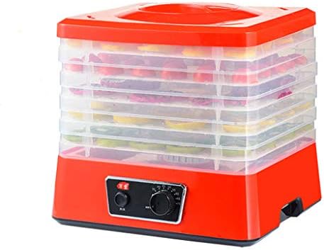 Ojnbndobnrtybhynn Food Dehydrator - 5 Layer Electric Fruit Dryer - Adjustable Temperature - Ideal for creating healthy snacks