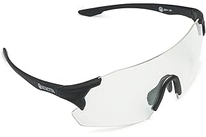 Beretta Unisex Protective Shooting Safety Plastic Frame Challenge EVO Glasses for Eye Protection