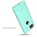 Teelevo Wallet Case for Google Pixel 2, Dual Layer Case with Card Slot Holder and Kickstand for Google Pixel 2 - Mint Green
