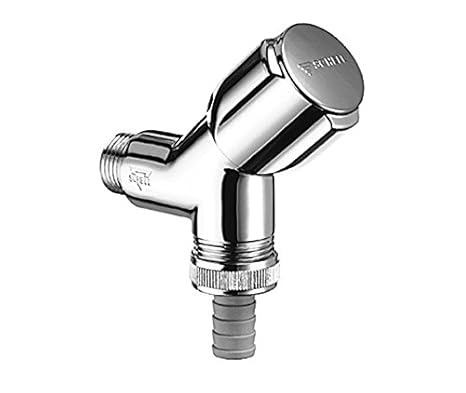 SCHELL 033860699 Geräteschrägsitzventil COMFORT , für Waschmaschinenanschluss 1/2', Oberfläche chrom , COMFORT-Griff und Fett