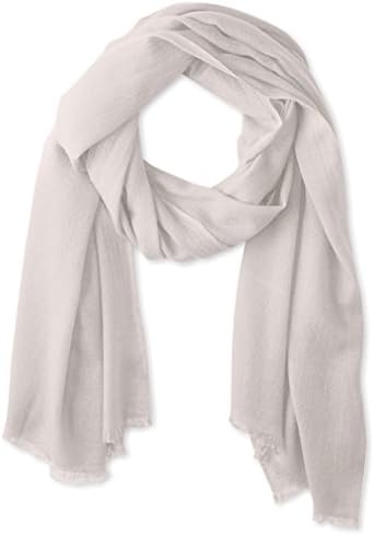 Portolano Women's Woven Scarf, Snowhite