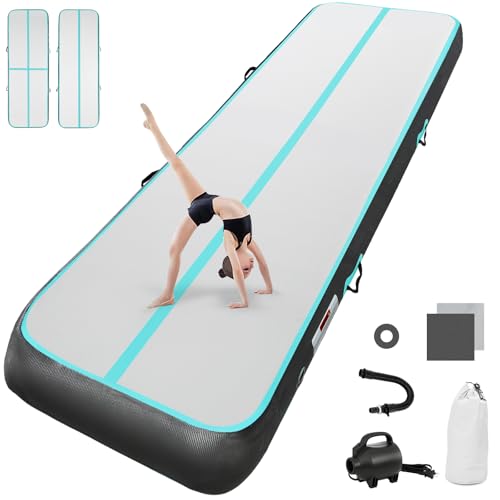 airtrack matte mit elektrischer Luftpumpe 20cm hoch 3 M Tumbling Matten Aufblasbare turnmatte Matte gymnastikmatte Yogamatte Camping Trainingsmatte