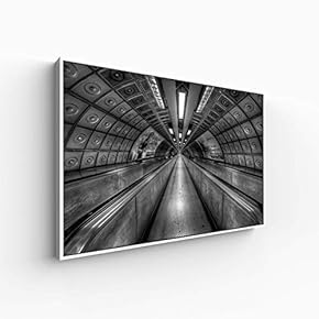 Canvas Wall Art for Living Room, Bedroom Building Framed Canvas Prints for Home Decoration Ready to Hang - 16x24 inches