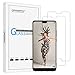 Orzero (2 Pack) Compatible for Huawei P20 Tempered Glass Screen Protector, 2.5D Arc Edges 9 Hardness HD Anti-Scratch Bubble-Free (Lifetime Replacement)