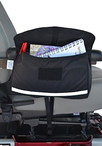 Standard Saddle Armrest Bag for Wheelchairs, Scooters by Diestco