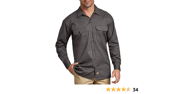 Long Sleeve Work Shirt Big-Tall 