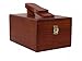 KIWI Select Shoe Shine Care Kit Valet II Wooden Box w/ 10 pc Content