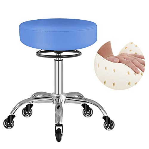 Rolling Stool with Wheels 400lbs Weight Capacity,Heavy Duty Lash