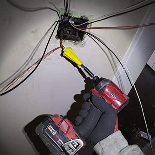 RackATiers Nut Blaster Tighten Wire Nuts with Drill, Universal Wire