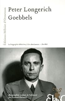 Goebbels par Longerich