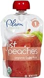 Plum Organics Stage 1 Just Fruit - Peach - 3.5 oz - 6 pk