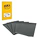 Dura-Gold - Premium - Wet or Dry - 1500 Grit - Professional Cut to 5-1/2" x 9" Sheets - Color Sanding and Polishing for Automotive and Woodworking - Box of 25 Sandpaper Finishing Sheets primary