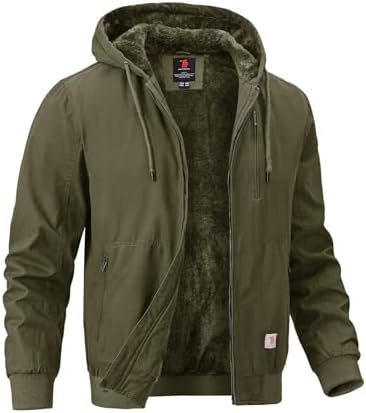 Tough Duck, Hooded Freezer Jacket, Size S, Color BLACK, Model