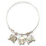 Emoji Girl Charm Bracelet