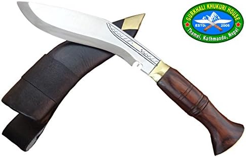 6" Blade Super Mini Jungle Kukri - Authentic Gurkha Khukuri - Sports, Camping,Hiking Handmade Knife