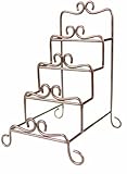 Manual Metal Tiered Plate Racks, Mini, Set of 2