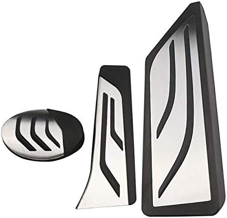 TOYECOTA - Car AT Auto Accelerator Pedals Foot Rest Pedal Cover For BMW X1 F48 2-series Touring 218i 220i 220d 225xe LHD