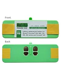 Batería de repuesto de litio para iRobot Roomba 980, 960, 890, 690 y Scooba 450, 4400 mAh