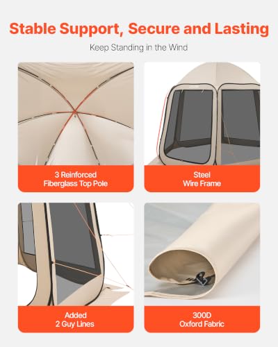 VEVOR 10x9.2 Pop-Up Screen House Review: Portable Bug-Free Shelter for 4-8 People image 26