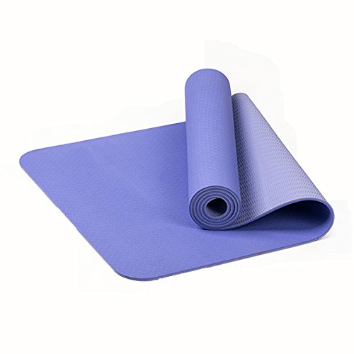 Bluelover TPE Bicolor 6Mm Yoga Mat Outdooors Fitness Deporte ...