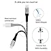 Zdatt Short iPhone Lightning Cable Apple MFi Certified 4 inch Durable Nylon Braided Lightning to USB Sync Charging Cord Cables with Aluminum Connector for iPhone 8/7/7 Plus/6s/6 Plus/5s/SE,iPad-Black