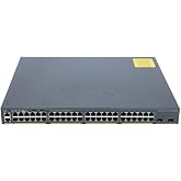 Cisco WS-C2960X-48FPD-L Catalyst 2960X 48-Port Gigabit PoE Network Switch (Renewed)