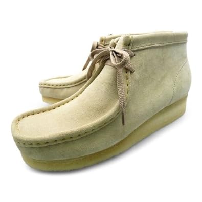 clarks wallabee boot sand suede