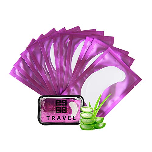 250 Pairs Eye Pads for Eyelash Extension Eyelash Pads Eye Pads Eyelash Eye Patches Eyelash Extension Pad Accessories Under Eye Pads for Eyelash Extensions Good Stay Lunamoon (Purple250)