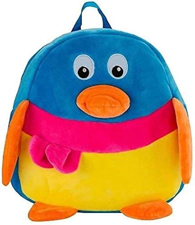 Punyah Creations Soft Stuffed Cute Duck Plush Bag for Kids -(Blue Color)