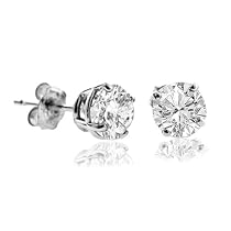 Beautiful Diamond Jewelry For Women 1/3 CT Stud Earrings 14k