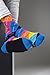 socks n socks-Men's 5-pair Luxury Fun Cool Cotton Colorful Mix Socks Gift Box