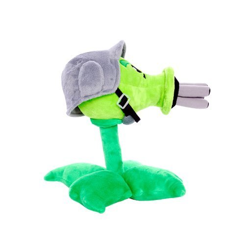 DMO Plants Vs Zombies Pea Gatling Peashooter Plush Toy 12'' Tall