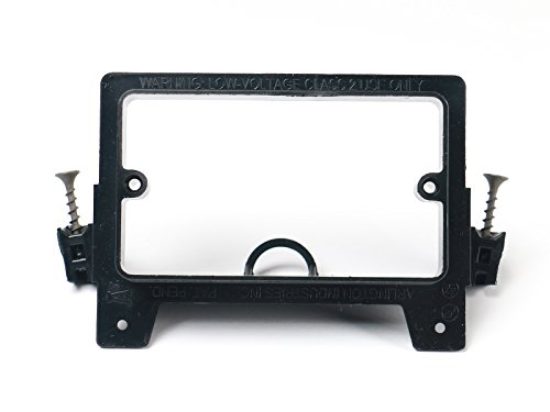 Elite Core Single-Gang Low Voltage Universal Mounting Bracket for New Construction D-1-UMB-NC