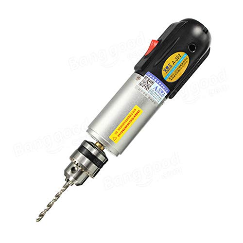 72W Micro DIY Electric Hand Power Drill, Adjustable Variable Speed Mini Hand Held Power Tools Hobby Drill Electronic Grinder for Carving, Cutting, Polishing, Woodworking & Art Work