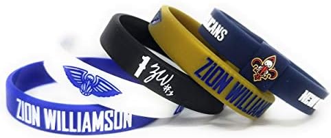 SportsBraceletsPro - Basketball Fan Starter Pack - Your Favorite Player/Team Sets - an Assortment of Bracelets - Adult Size 7.7" or Kid Size 6.7"
