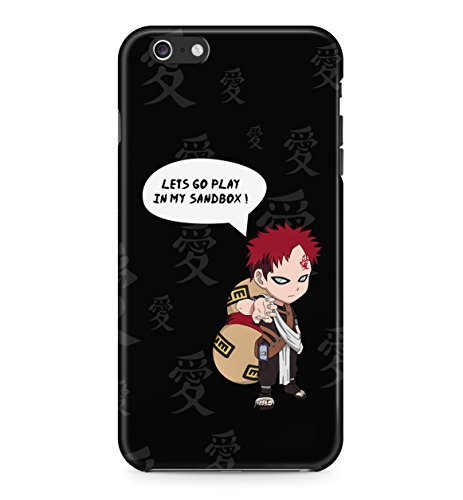 Naruto Funny Gaara Quote Hard Plastic Snap-On Case Cover For iPhone 6 Plus / iPhone 6s Plus