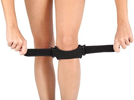 Yikaka Patella Knee Strap for Knee Pain Relief for Hiking, Basketball,Soccer, Volleyball & Squats (1 Piece)