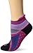 Balega Women's Enduro V-Tech Arch Support Performance No Show Athletic Running Socks (1 Pair), Pinkberry/Lilac, Medium