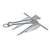 Extreme-Max-BoatTector-Galvanized-Slip-Ring-Anchor-7-45-lbs
