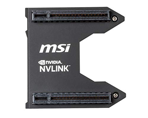 MSI GeForce RTX Nvlink 4 Slot Spacing SLI Bridge (GeForce RTX