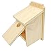 Gardirect Wild Bird Classic Nesting Box, Bird House for Blue Tit, Sparrow (Pine)