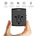 Universal Travel Adapter, OSPORTFUN All-in-one International Power Adapter with 2.4A Dual USB, European Adapter Travel Power Adapter Wall Charger for UK, EU, AU, Asia Covers 150+Countries (Black)