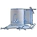 Bedtime Originals Roar Dinosaur 4 Piece Crib Bumper, Blue/Gray
