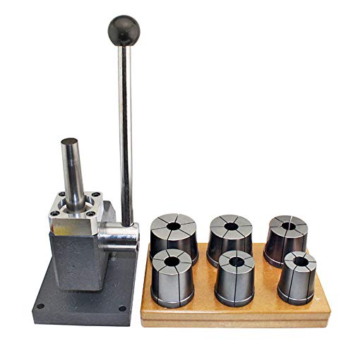 SEAAN Bangle Bracelet Stretcher Expander Reducer Professional Jewelry Making Equipment Tools with 6 Round Dies Bangle Expander Jewelry Tool（Diameter: 40 45 50 55 60 65) - Thumbnail 7